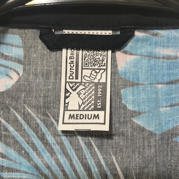 Dutch Bros button up - Picture 2 of 4